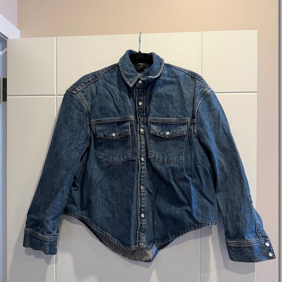 Wardrobe NYC Denim Jacket in Indigo - Picture 3 of 6